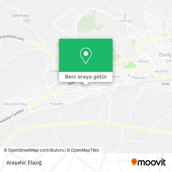 Ataşehir harita