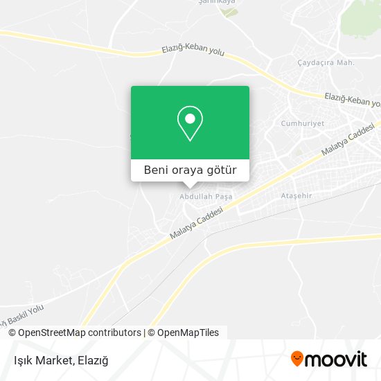 Işık Market harita