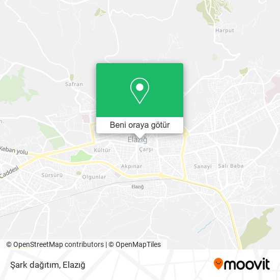 Şark dağıtım harita
