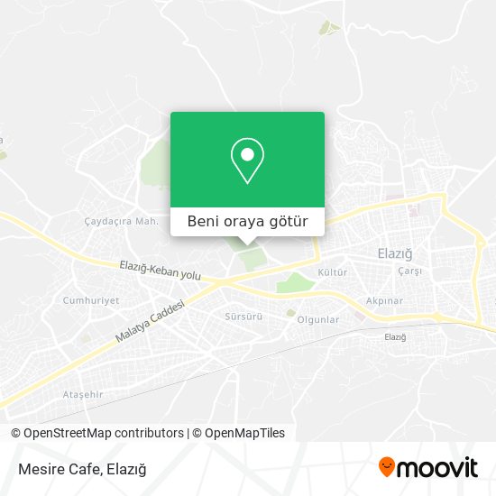 Mesire Cafe harita