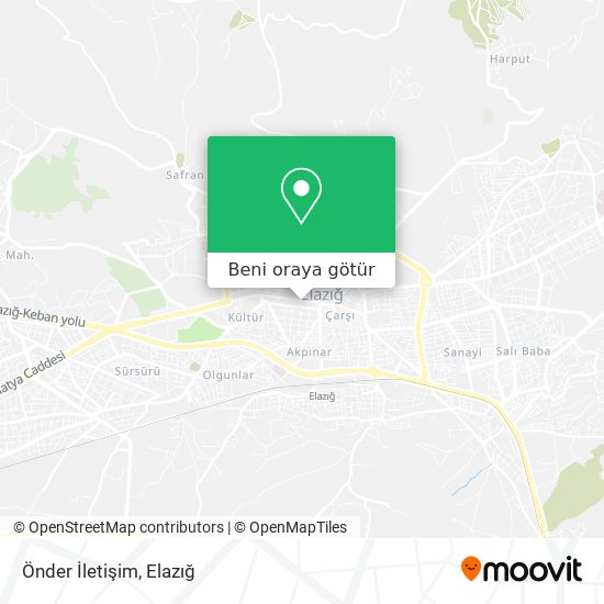 Önder İletişim harita