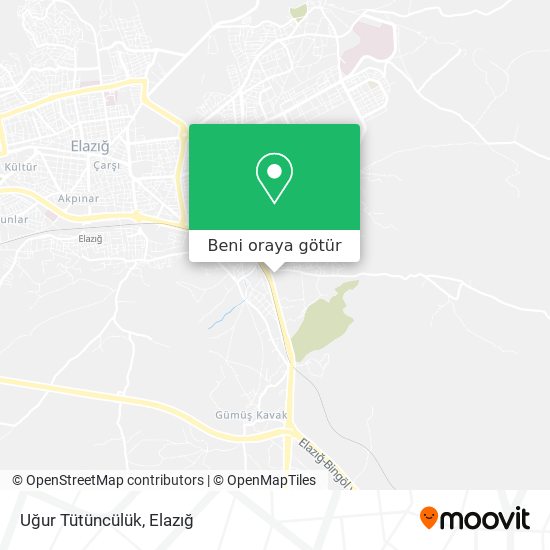 Uğur Tütüncülük harita