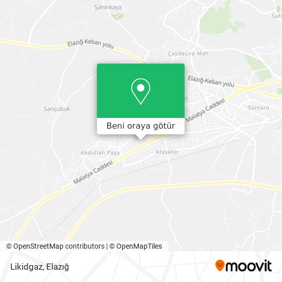 Likidgaz harita