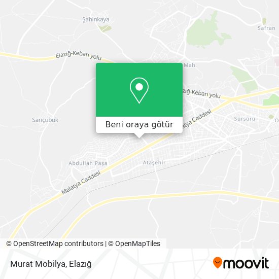 Murat Mobilya harita