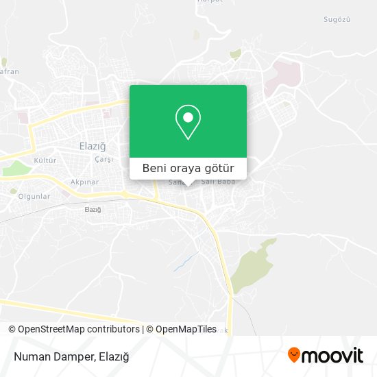Numan Damper harita