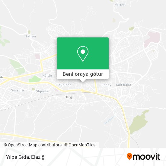 Yılpa Gıda harita