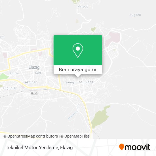 Teknikel Motor Yenileme harita