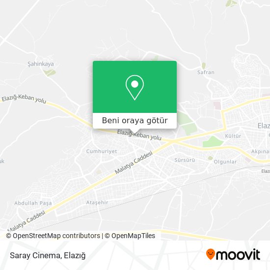 Saray Cinema harita