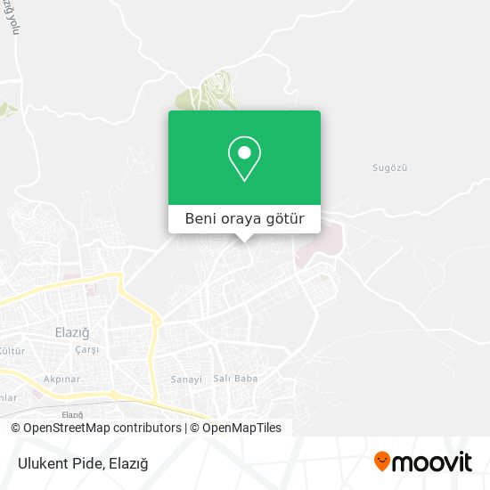 Ulukent Pide harita