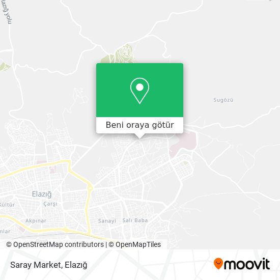 Saray Market harita