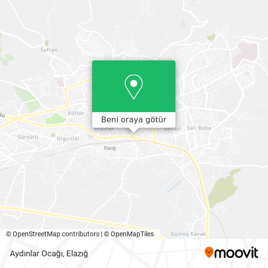 Aydınlar Ocağı harita