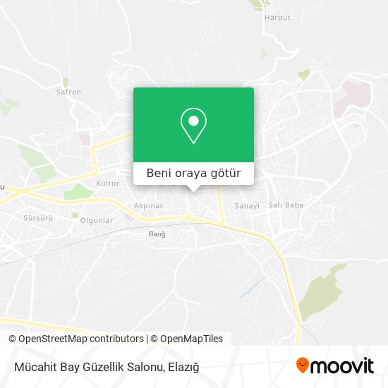 Mücahit Bay Güzellik Salonu harita