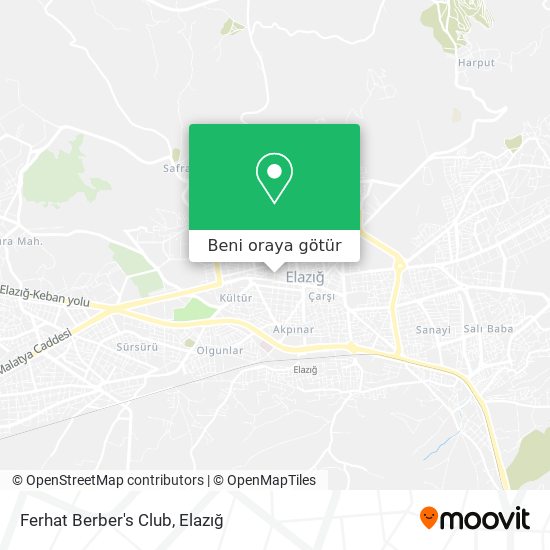 Ferhat Berber's Club harita
