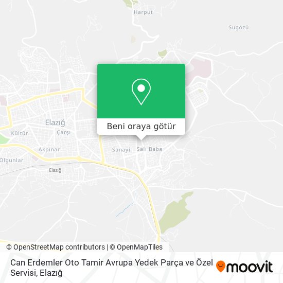 Can Erdemler Oto Tamir Avrupa Yedek Parça ve Özel Servisi harita
