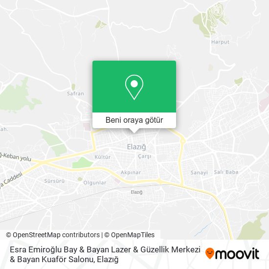Esra Emiroğlu Bay & Bayan Lazer & Güzellik Merkezi & Bayan Kuaför Salonu harita