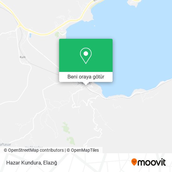 Hazar Kundura harita