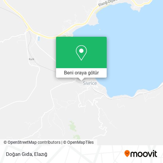 Doğan Gıda harita