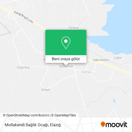 Mollakendi Sağlık Ocağı harita