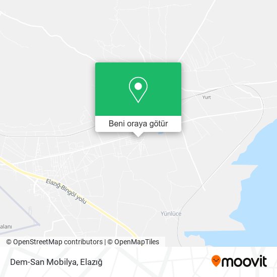 Dem-San Mobilya harita