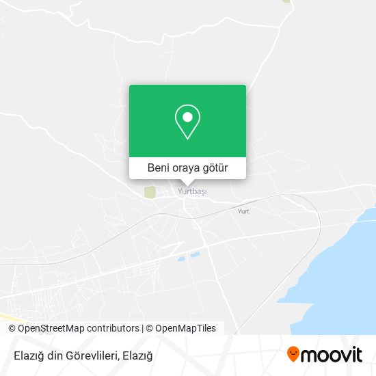 Elazığ din Görevlileri harita