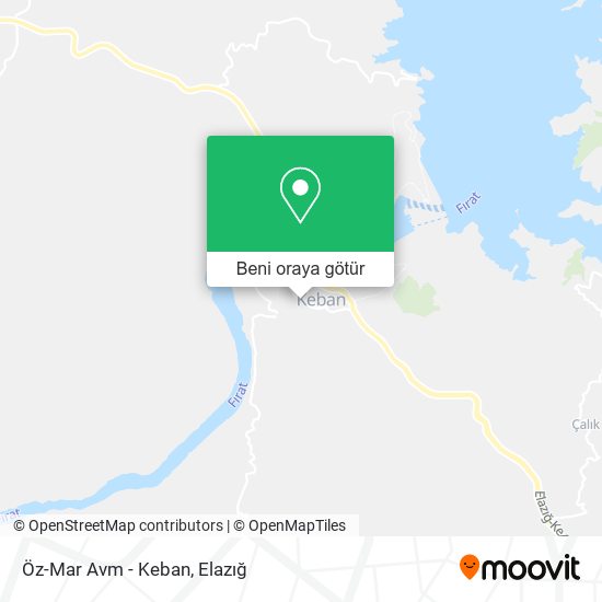 Öz-Mar Avm - Keban harita