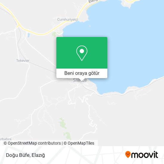 Doğu Büfe harita