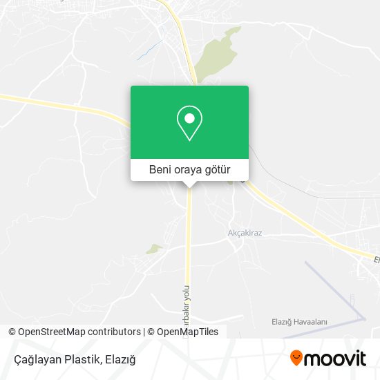 Çağlayan Plastik harita