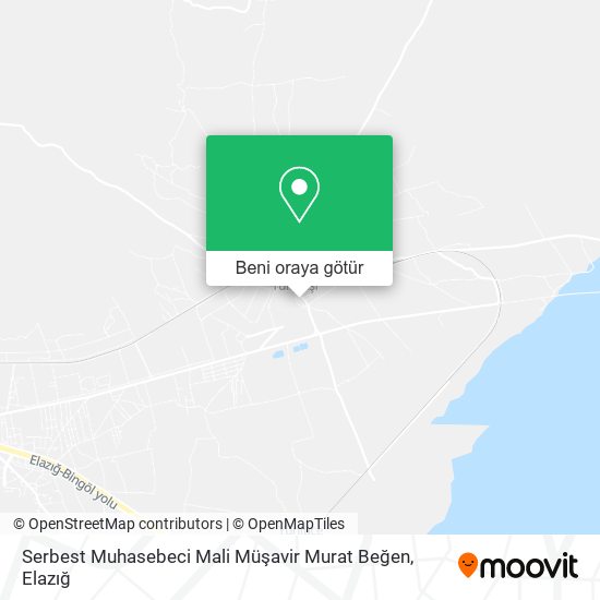 Serbest Muhasebeci Mali Müşavir Murat Beğen harita
