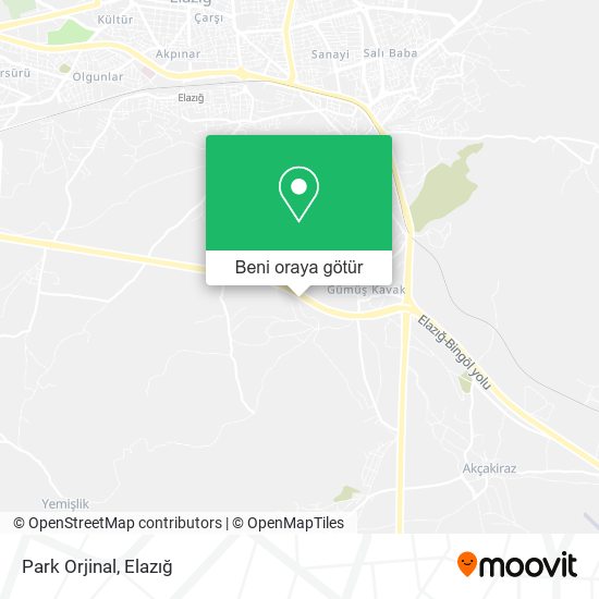 Park Orjinal harita