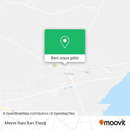 Meyve Suyu Barı harita