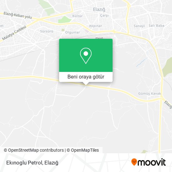 Ekınoglu Petrol harita