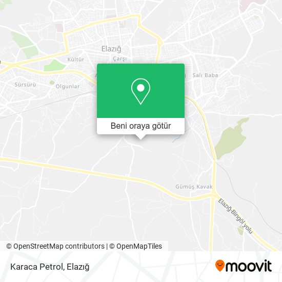 Karaca Petrol harita