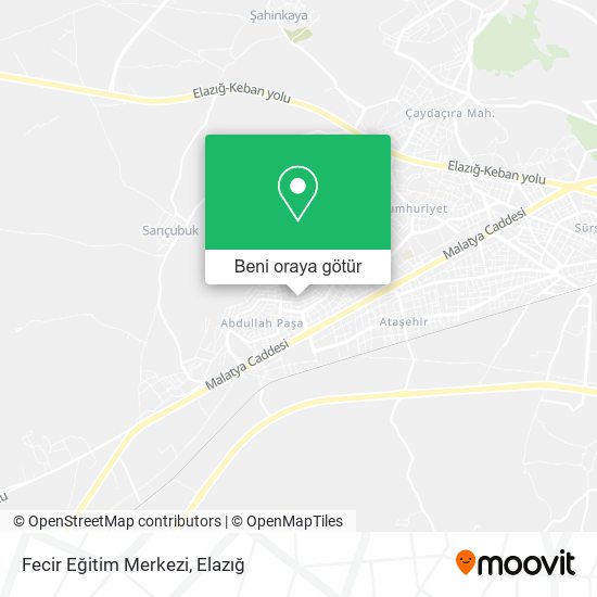 Fecir Eğitim Merkezi harita