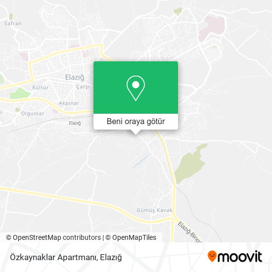 Özkaynaklar Apartmanı harita