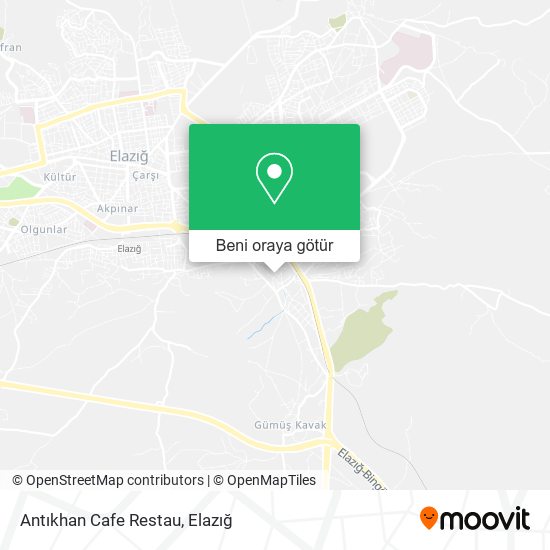 Antıkhan Cafe Restau harita