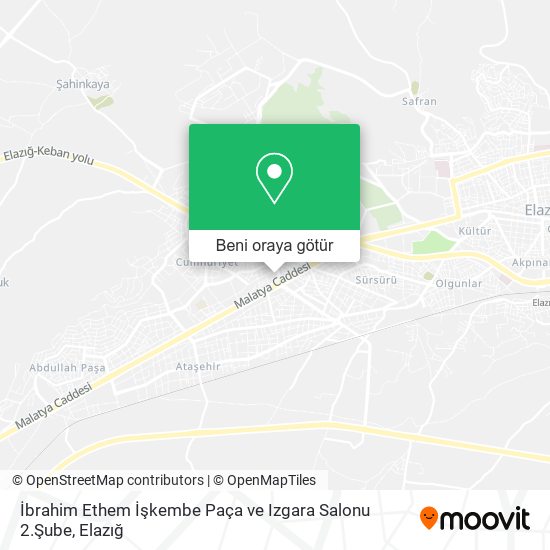 İbrahim Ethem İşkembe Paça ve Izgara Salonu 2.Şube harita