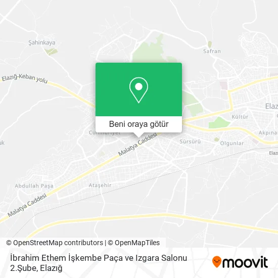 İbrahim Ethem İşkembe Paça ve Izgara Salonu 2.Şube harita