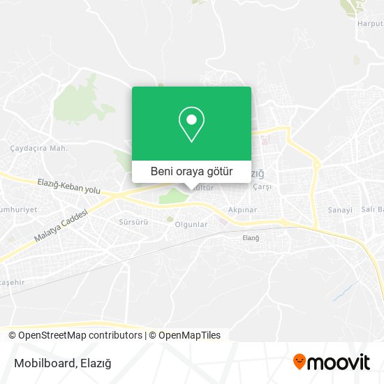 Mobilboard harita