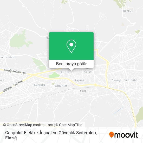 Canpolat Elektrik İnşaat ve Güvenlik Sistemleri harita
