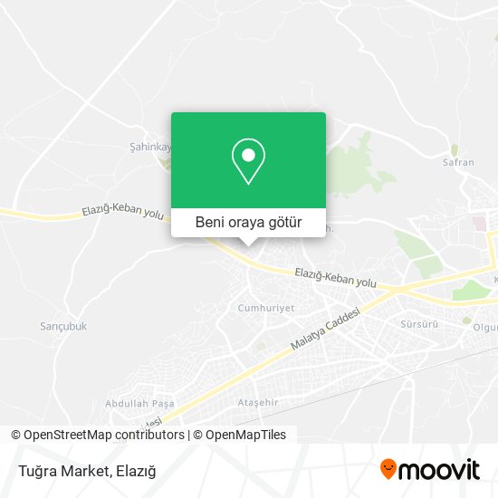 Tuğra Market harita