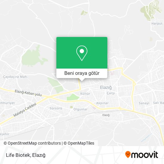 Life Biotek harita
