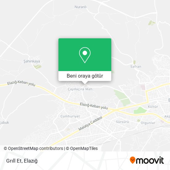 Grıll Et harita