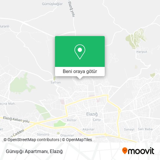 Günışığı Apartmanı harita