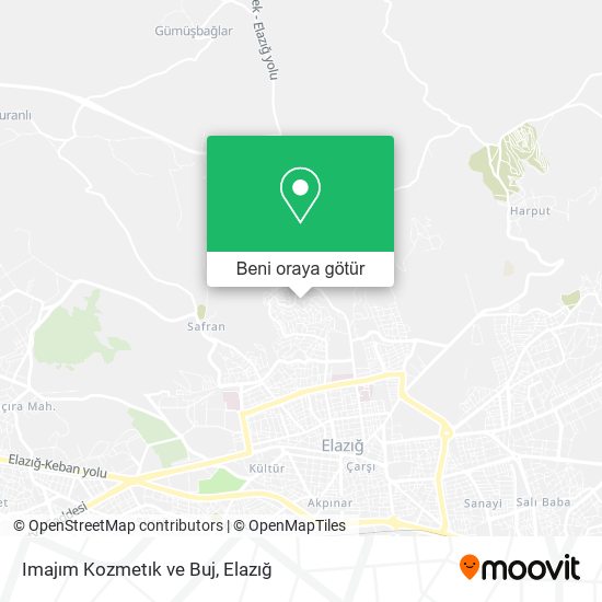 Imajım Kozmetık ve Buj harita