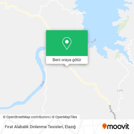 Fırat Alabalık Dinlenme Tesisleri harita
