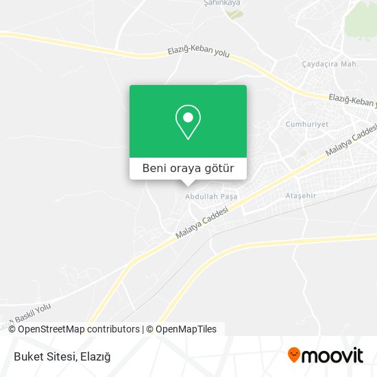Buket Sitesi harita