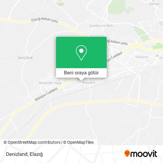 Denizland harita