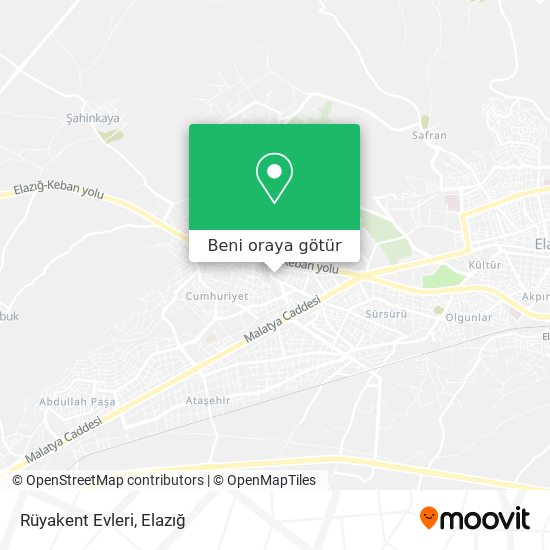 Rüyakent Evleri harita