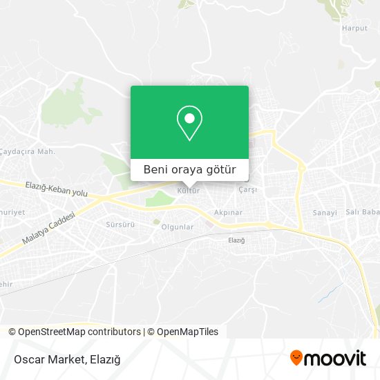 Oscar Market harita