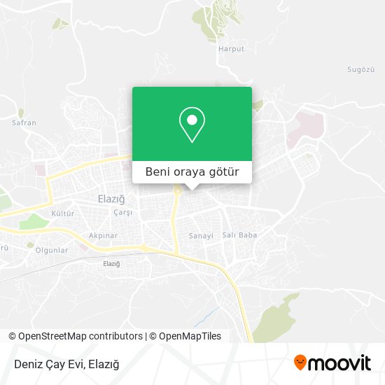 Deniz Çay Evi harita